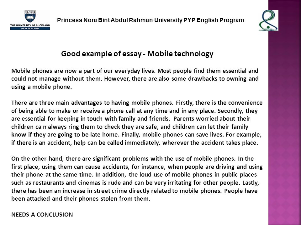 Essay on Impact of Cell Phones